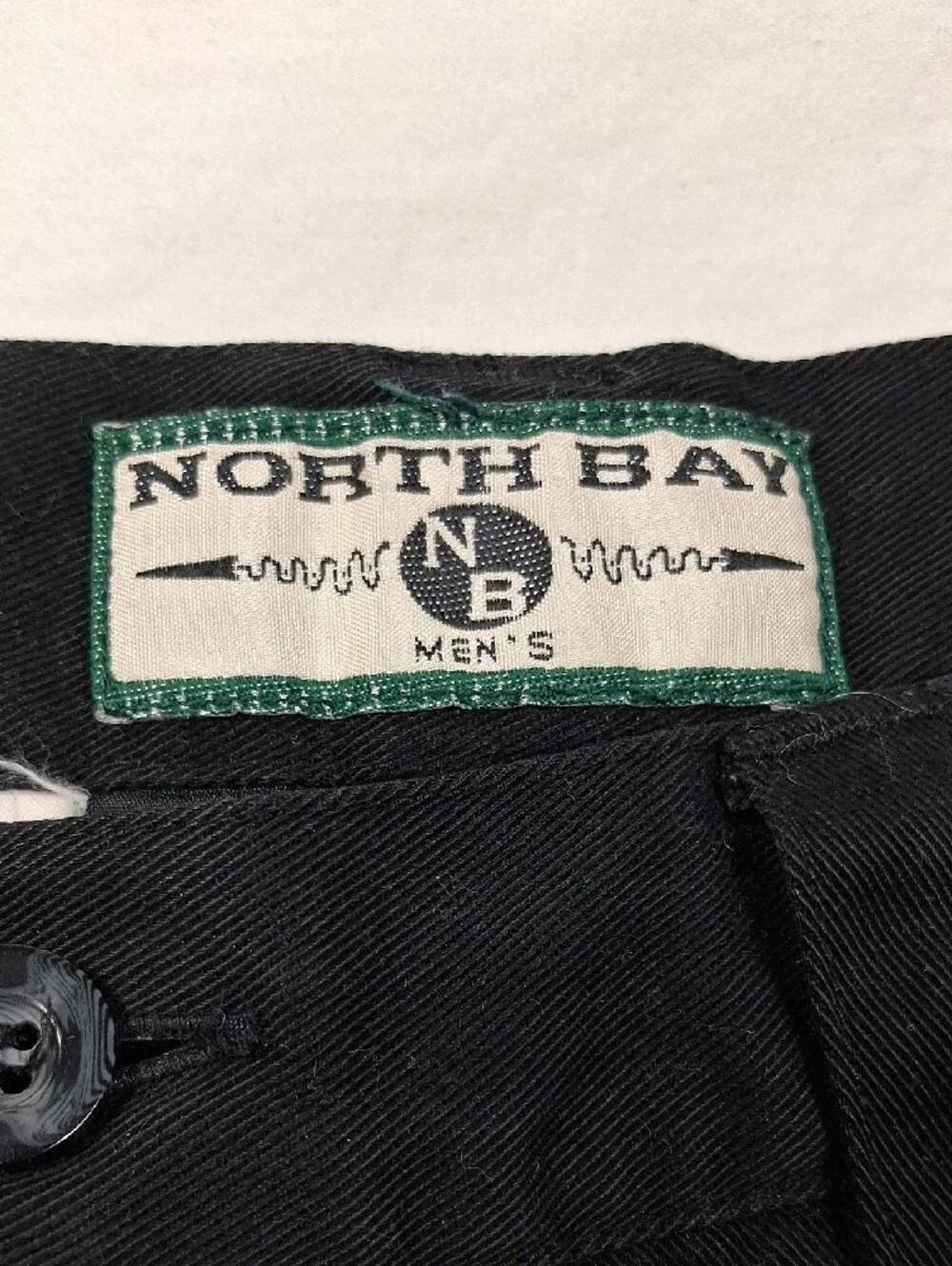 NorthBay Men's Black Casual Shorts Size 34